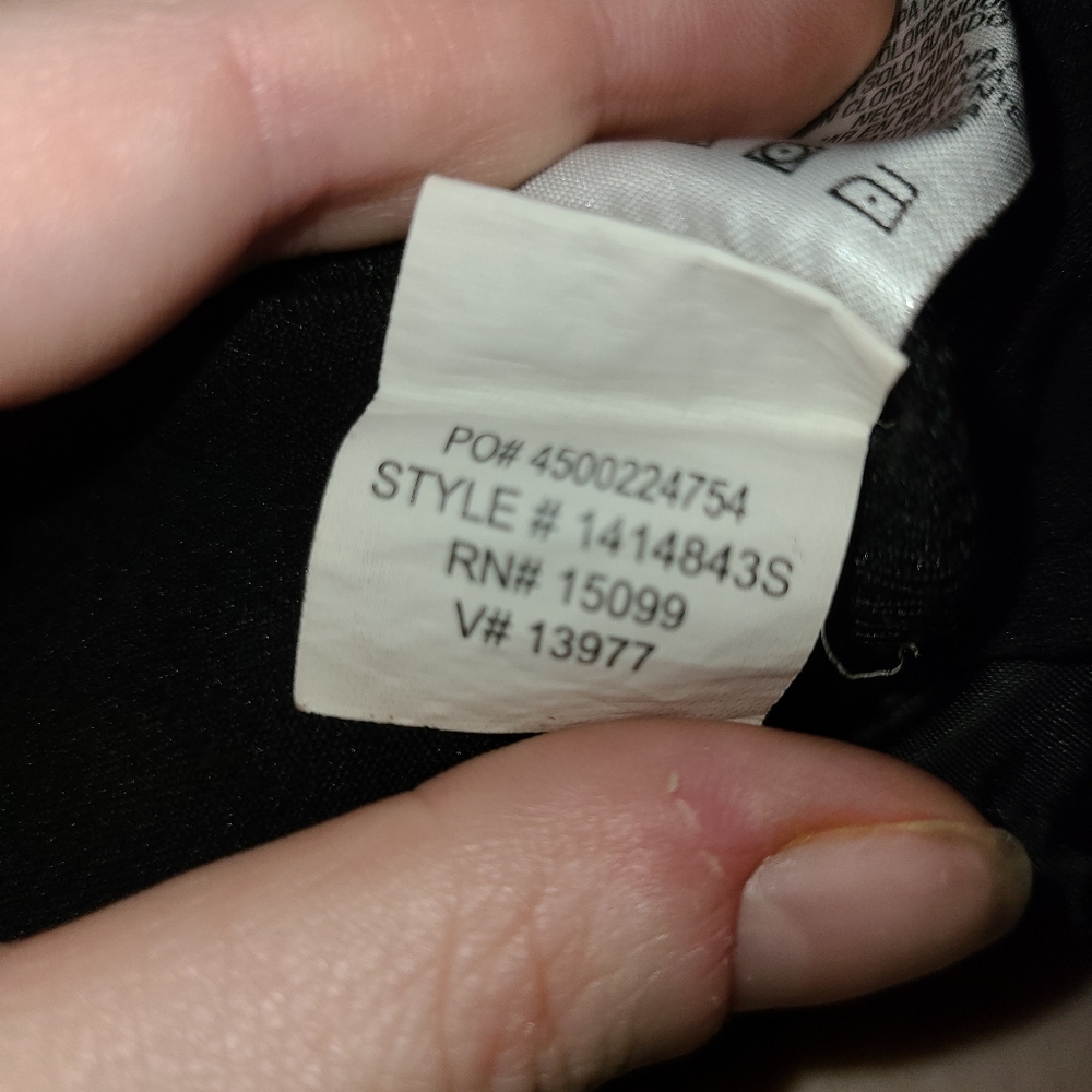 Metaphor Womens Black Flare Leg Dress Pants Size 14S - Picture 9 of 9